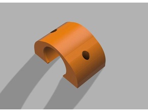 axis bed bearing holder stock prusa mk3 3d printer parts i3 3d print model - Mito3D