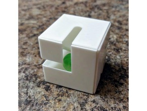 mable labirinto fidget cubo i puzzle giocattolo 3d print model - Mito3D