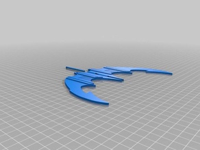 89 batarang foldable 3d printing 3d print model - Mito3D
