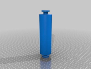 toilet paper spindle replacement parts 3d print model - Mito3D