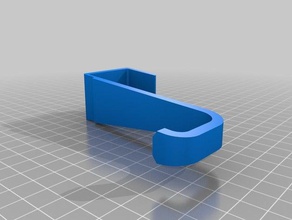 over-the-porta ganci di stoccaggio organizzazione 3d print model - Mito3D