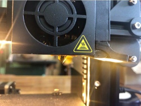 ender 3 extremo caliente montado llevó la luz de tira montaje 3d impresora accesorios cr-10 cr10 creality pro led titular realidad pórtico 3d print model - Mito3D