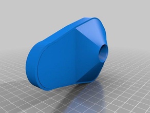 foreuse à l'épreuve de la poussière machine outils collecteur cache-poussière 3d print model - Mito3D