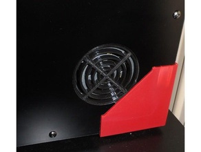 4max de la fuente alimentación tapa del ventilador 3d impresora partes 3d print model - Mito3D