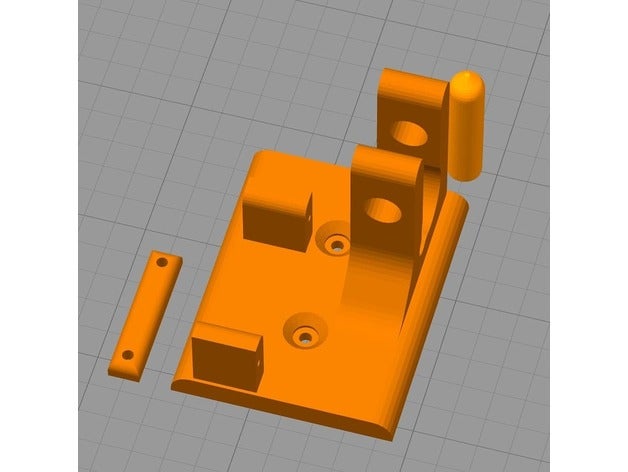 eachine wizzard dropper drop off mechanism diy 3D print model - Mito3D