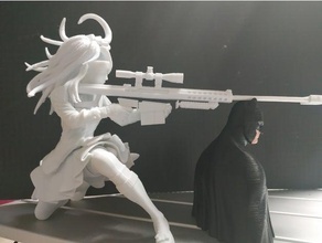 anime butterfly m82a1 art 3d print model - Mito3D