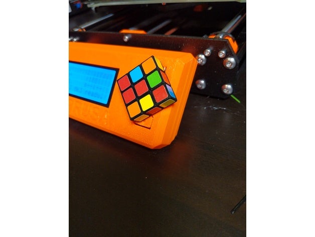 rubiks cube bouton prusa i3 mk3 3d de l'imprimante accessoires 3D print model - Mito3D