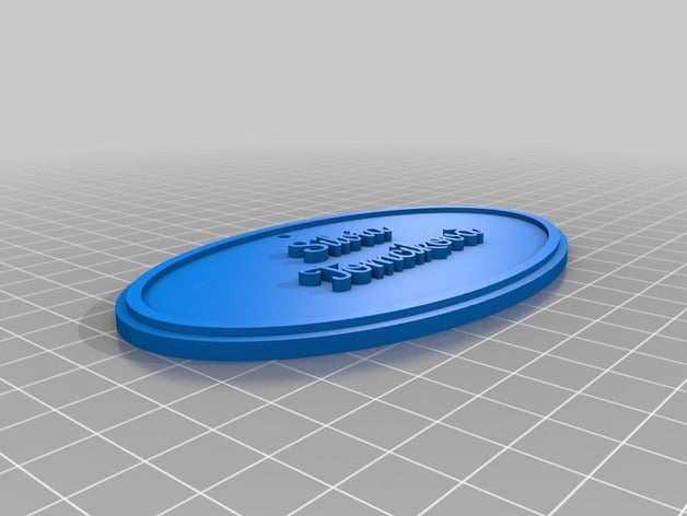 st Zeichen logos angepasst 3D print model - Mito3D