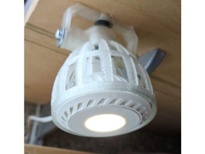 simple lamp gu53 led bulb 3d print model - Mito3D