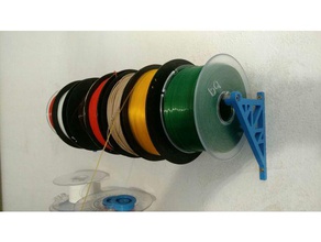 super starke spool-Halter ikeas kungsfors - Organisation filament-Spule filament spool holder 3d print model - Mito3D