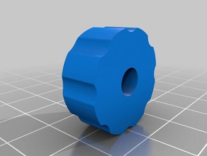 reprap lcd knob 3d printer parts 3d print model - Mito3D