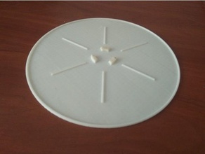 forno micro-ondas placa rotativa a cozinha jantar 3d print model - Mito3D