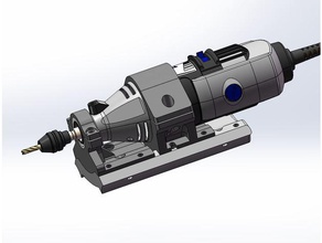 dremel 395 mount mpcnc remix machine tools add-on tool 3d print model - Mito3D