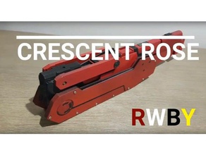 rwby Halbmond rose verwandelt Requisiten roosterteeth Hahn Zähne ruby 3d print model - Mito3D