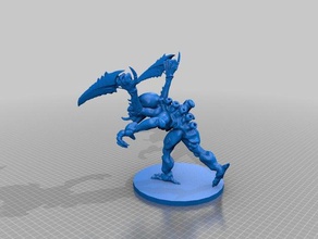 genestealer griffe jeux les tyranides warhammer 40k 3d print model - Mito3D