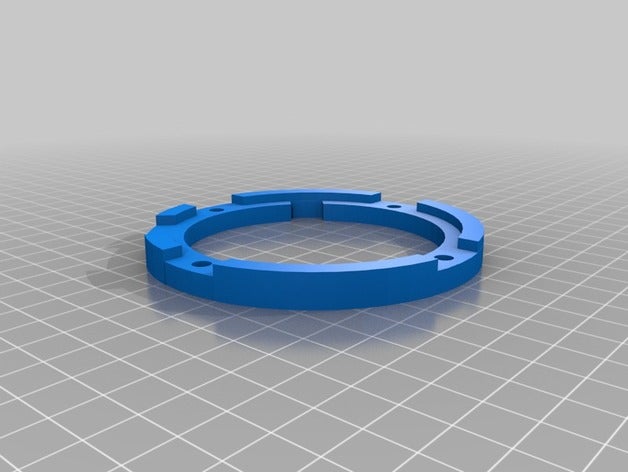tweeter ring mount nick electronics 3D print model - Mito3D