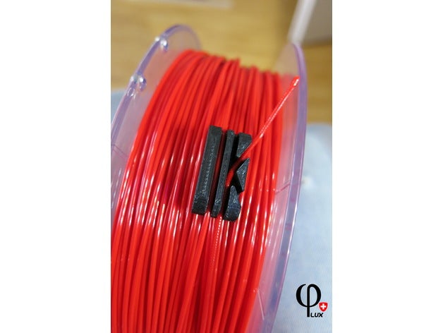 swiss filament clip 175mm simple strong hold 3d printer accessories holder nsfw 3D print model - Mito3D
