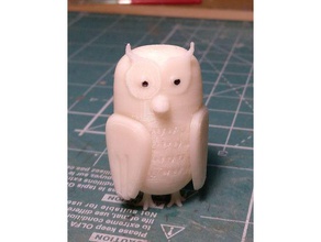owl efficient manager sculptures 3d print model - Mito3D