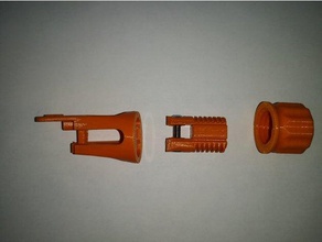 e12 x axis belt-tensioner 3d printer parts anet upgrade belt tensioner 3d print model - Mito3D