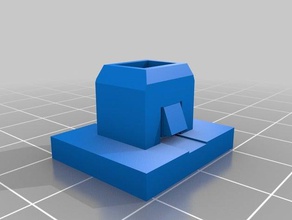 civic amortecedor de fecho 2006-2011 3 d impressão 3d print model - Mito3D