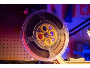 16mm bobine réceptrice de 500 ft la caméra Film 16 mm 3d print model - Mito3D