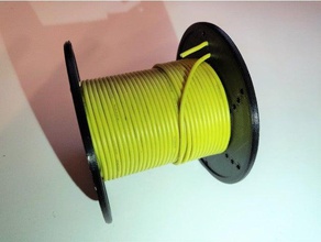 parametric wirecablethread spool diy wire spools 3d print model - Mito3D