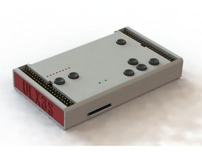 ulx3s kasa elektronik durumda ecp5 fer donatı konar kafes 3d print model - Mito3D