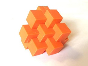 multigrano burr conjunto de rompecabezas puzzles Puzzle en 3d 3d print model - Mito3D