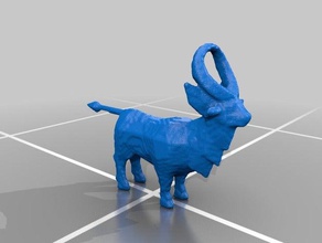 ordon cabra - la leyenda de zelda twilight princess juguetes y accesorios juego animal a los animales granja enlace nintendo juguete 3d print model - Mito3D