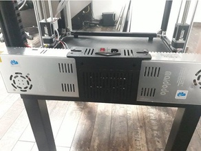 double bloc d'alimentation tronxy x5s 2020 3 d de l'imprimante pièces 3d print model - Mito3D