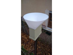 lacrosse rain gauge extention outdoor garden weather weather station 3d print model - Mito3D