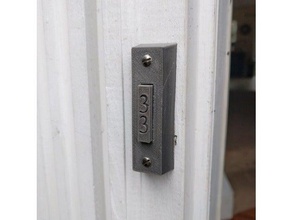 doorbell button housing replacement parts exterior home makergeeks raptor pla part 3d print model - Mito3D