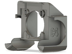 ktana dual 40mm ugello fan duct sindone 3d la stampante accessori m3d promega 3d print model - Mito3D