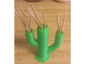 cactus palillo de dientes unido cocina comedor nsfw 3d print model - Mito3D