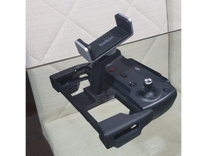dji sparkmavic controler phone mount rc vehicles 3d print model - Mito3D