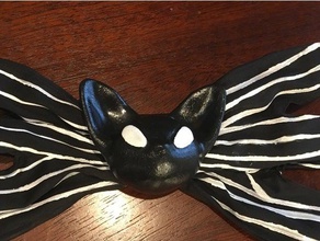 jack skellington bow tie bat costume bowtie cosplay accessory nightmarebeforexmas pumpkin king 3d print model - Mito3D