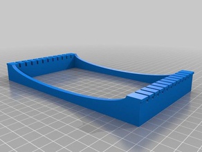 customizeable kids weaving loom construction toys customizer openscad 3d print model - Mito3D