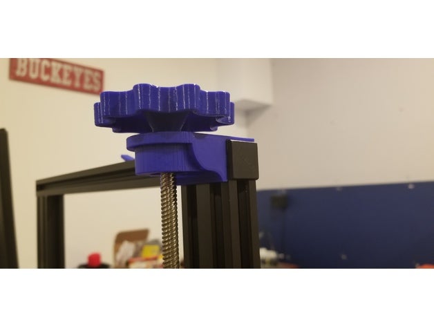 ender 3 z-Achsen Lager STABILISATOR 3d Drucker Teile 3d-Drucker-Teile 3D print model - Mito3D
