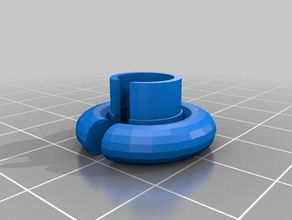 snap filament guide bushing lock 3d printing 3d print model - Mito3D