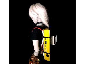 13 bjd mochila marco accesorios 60cm de mochilero ball jointed doll prop acampar dollfie exterior 3d print model - Mito3D