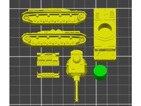 panzer iv ripartizione i veicoli serbatoi 3d print model - Mito3D