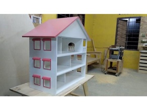 simple awning window frame doll house buildings structures