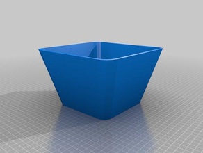 piazza cesto arredamento personalizzato 3d print model - Mito3D