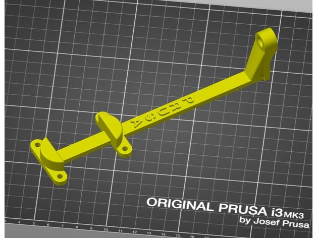 el filamento de la barra pesca guía clip prusa i3 mk3 3d impresora accesorios bowden tubo caja seca titular polybox mk2 carrete holder zip empate 3D print model - Mito3D