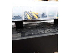 worx table de travail peg le bricolage pince chien outil du bois workbench 3d print model - Mito3D