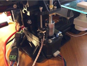 tevo tarantula hd bracket inverted motor mount 3d printer parts axis 3d print model - Mito3D
