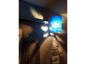 lampe qui saccroche sur de la onu tableau decoración salón 3d print model - Mito3D