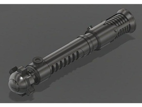 sabre laser poignée d'obi wan kenobi, épisode 1 accessoires de jeu obi 3d print model - Mito3D