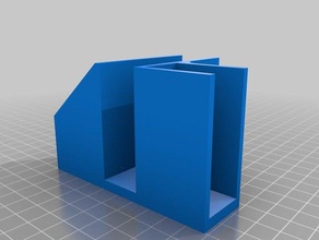 shelfie pé 2 21 organização personalizado 3d print model - Mito3D