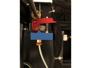 guia de filamentos flexíveis jgaurora a5x 3d a impressora extrusoras bowden extrusora filamento tubo ptfe 3d print model - Mito3D